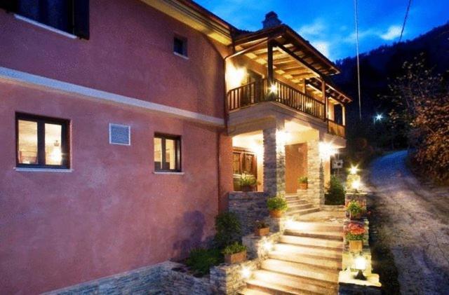 La Casa Rossa Prínos Exterior foto